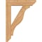 Ekena Millwork Funston Slat Smooth Bracket w/ Offset Brace, Western Red Cedar, 7 1/2"W x 32"D x 44"H BKT0806X32X44FST06SWR - alternate 2